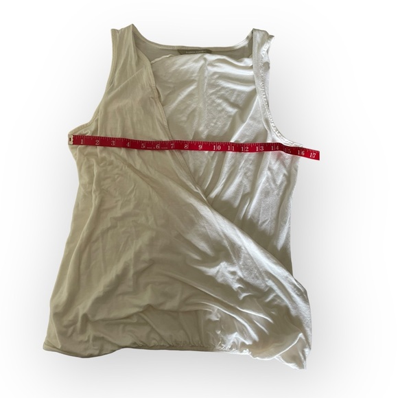 Banana Republic cream colored draped style tank top - Picture 5 of 8